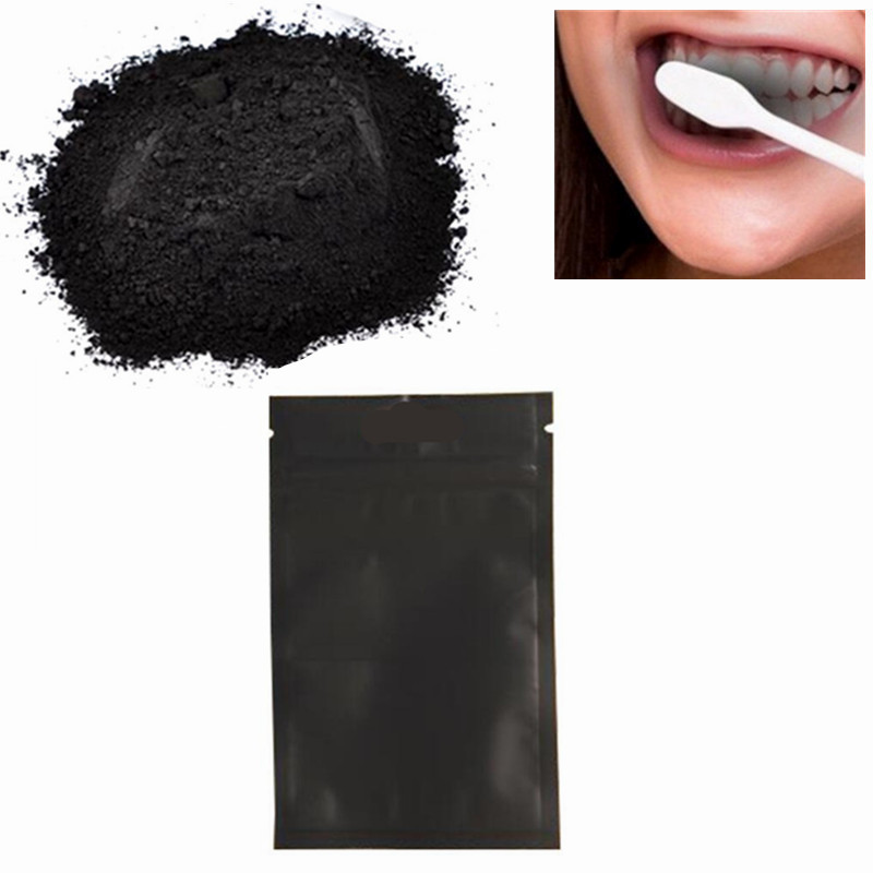 Teeth Whitening Charcoal Powder - ถ่านไม้ไผ่ฟันฟันทันตกรรมสูตร Lab Oral Hygiene Care Whitening