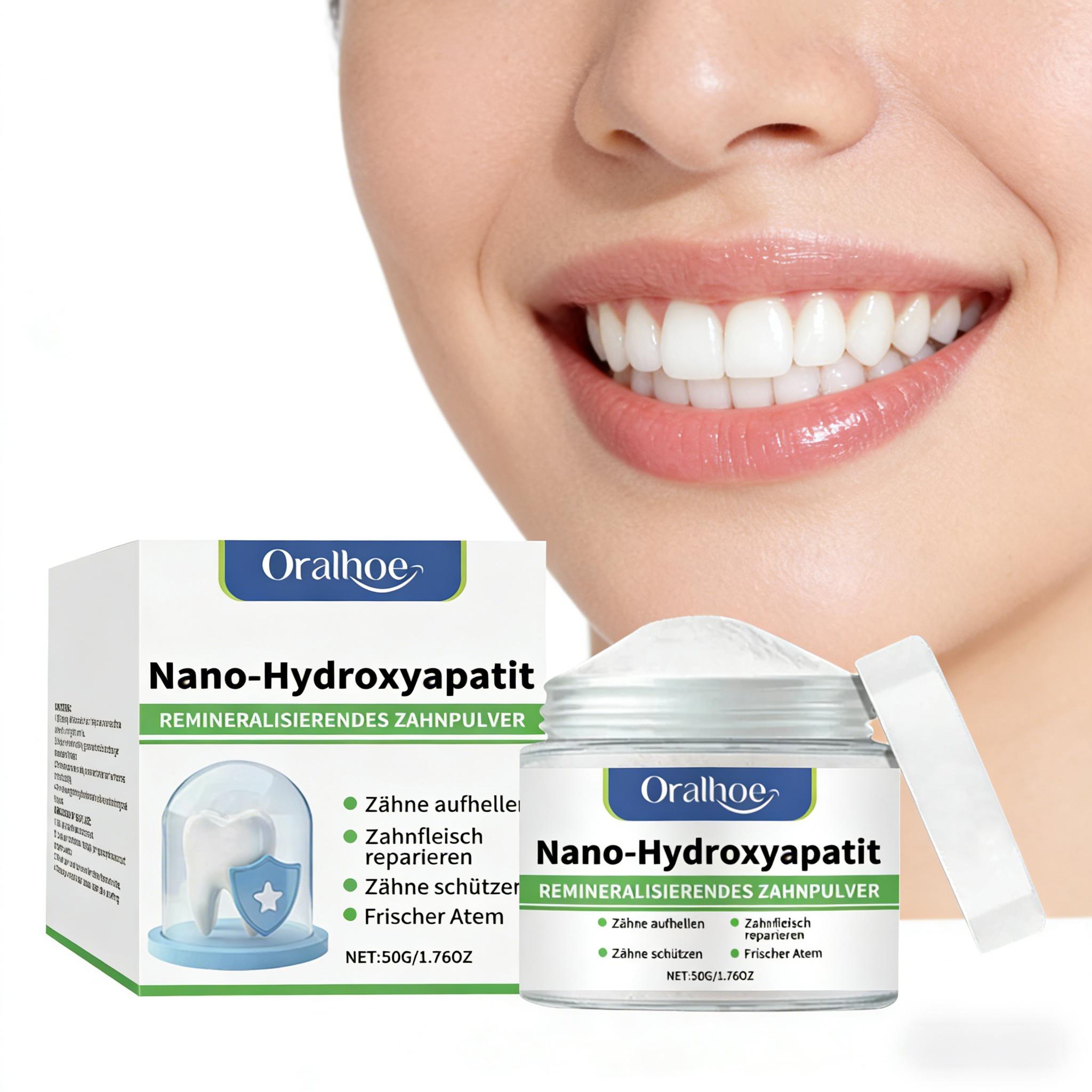 Teeth Whitening Zimba - ผงฟอกสีฟัน Oralhoe ทำความสะอาดคราบพลัค คราบเหลือง ขจัดคราบเหลือง ฟันขาวสดใส