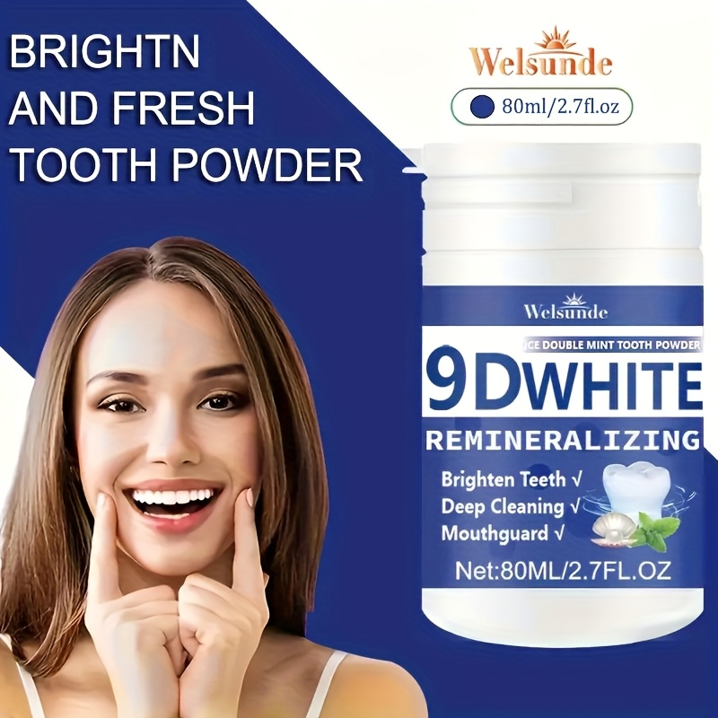 ผงฟันไฮโดรซีอะพาไทต์ 9D ไวท์ ร - Teeth Whitening Zimba บทวิจารณ์และราคา