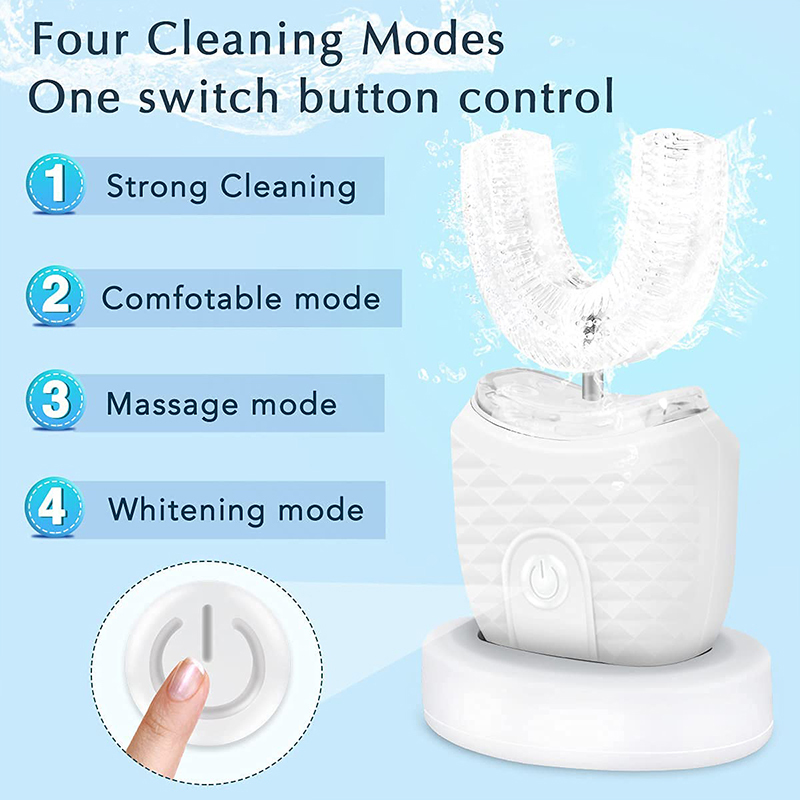 ไฟฟอกสีฟันรูปตัวยูแบบชาร์จได้  - Teeth Whitening Clinic บทวิจารณ์และราคา