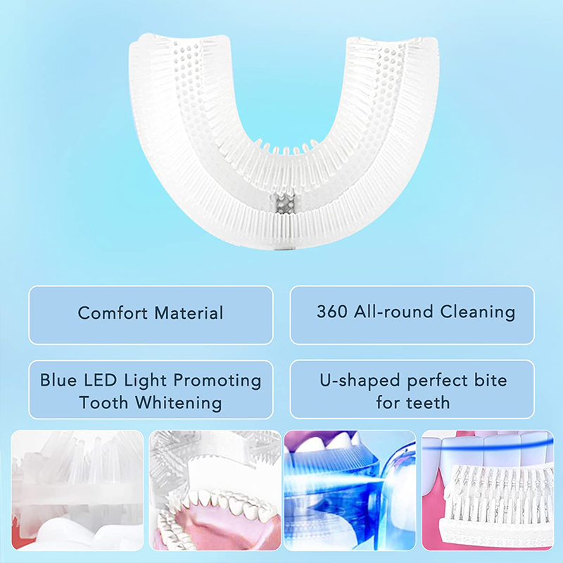 ไฟฟอกสีฟันรูปตัวยูแบบชาร์จได้  - Teeth Whitening Clinic บทวิจารณ์และราคา