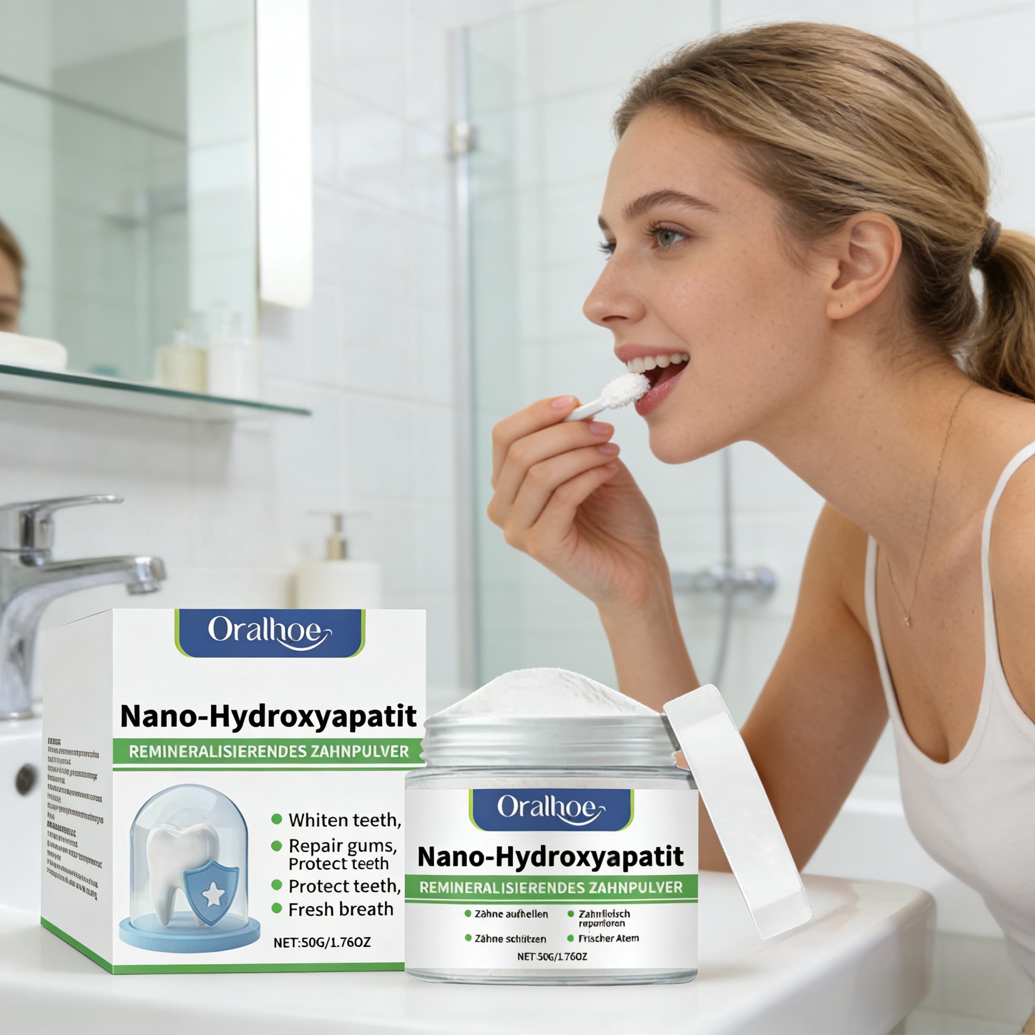 ผงฟอกสีฟัน Oralhoe ทำความสะอาด - Teeth Whitening Zimba บทวิจารณ์และราคา