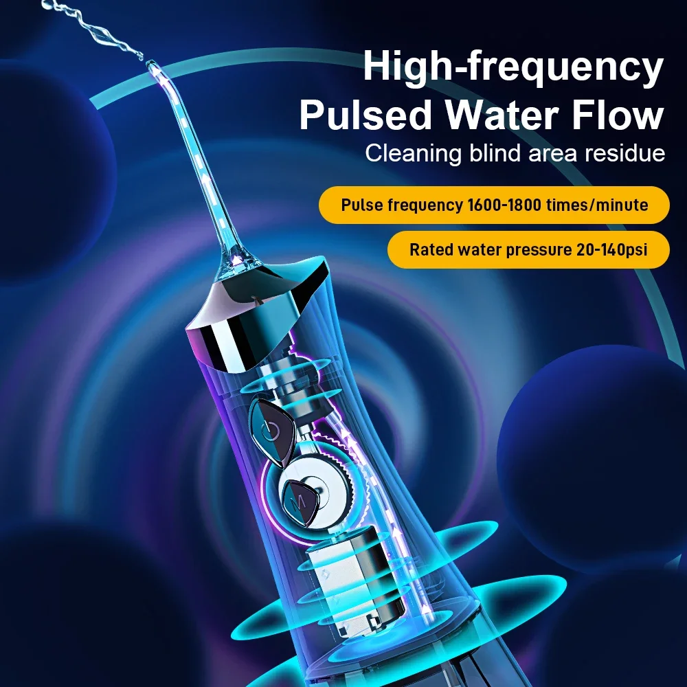เครื่องล้างช่องปากแบบพกพา ชาร์ - Water Flosser Cordless บทวิจารณ์และราคา