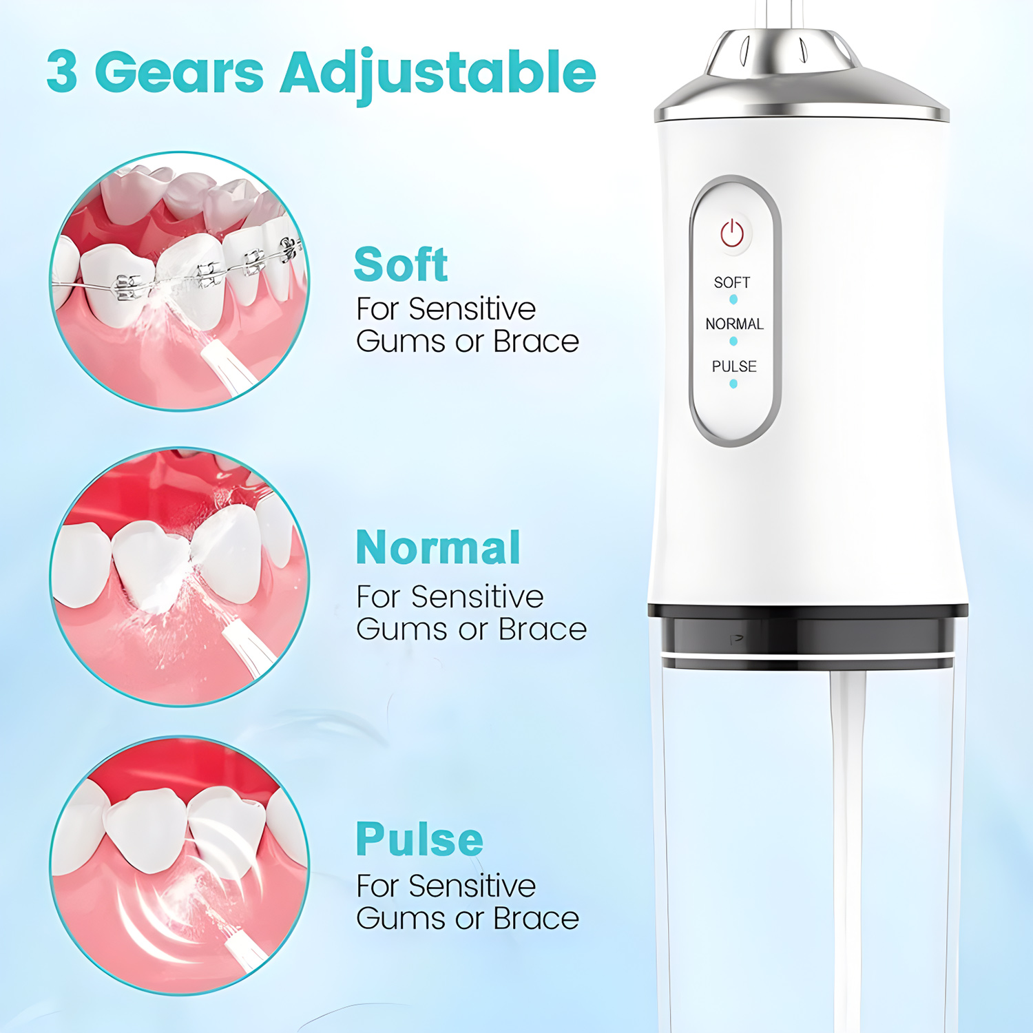 เครื่องฉีดน้ำทำความสะอาดช่องปา - Water Flosser Cordless บทวิจารณ์และราคา