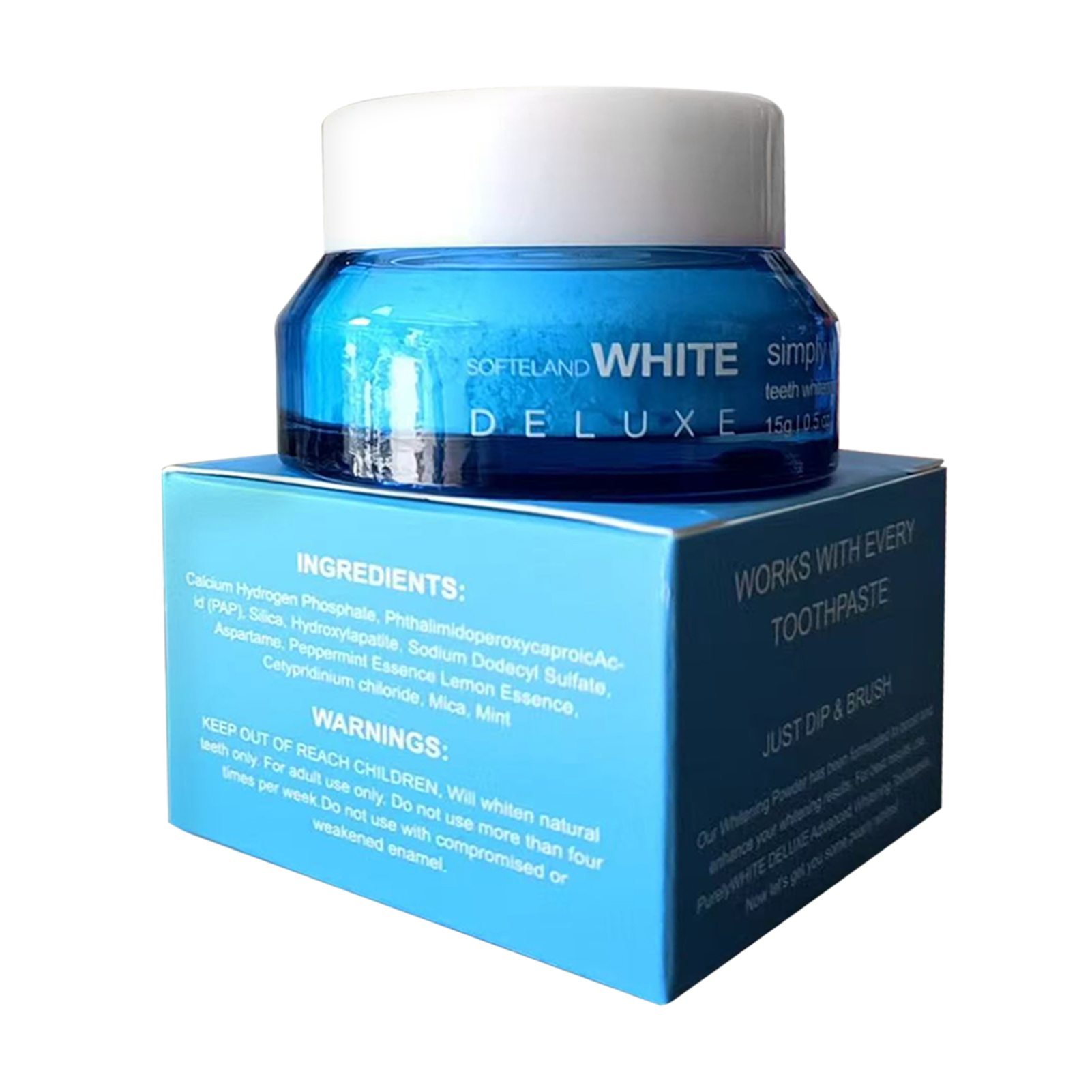 Freshen Breath ผงฟัน Sensitive - Teeth Whitening Zimba บทวิจารณ์และราคา
