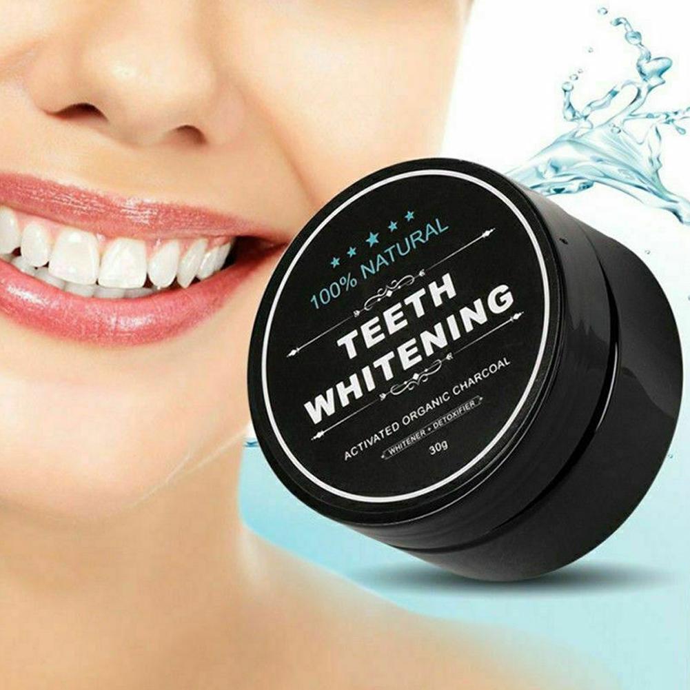 ผงถ่านกัมมันต์ออร์แกนิคสำหรับข - Whitening Powder Activated บทวิจารณ์และราคา