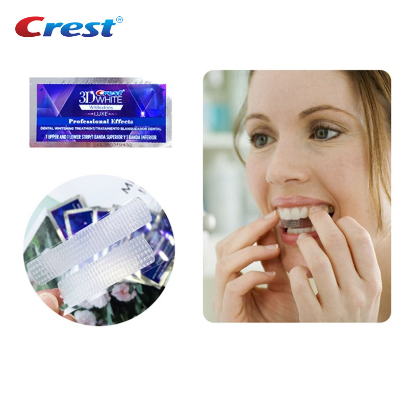 Original Crest 3D Whitestrips  - Teeth Whitening Effects บทวิจารณ์และราคา