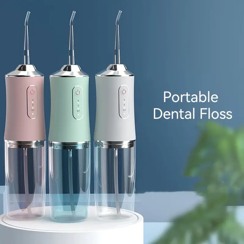 เครื่องทำความสะอาดช่องปากแบบพก - Water Flosser Cordless บทวิจารณ์และราคา