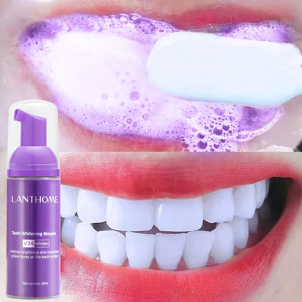 มูส V34ยาสีฟันมีประสิทธิภาพทำค - Teeth Whitening Charcoal Powder บทวิจารณ์และราคา